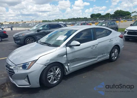 2019 Hyundai Elantra Sel z USA, uszkodzony, nr VIN KMHD84LF9KU812924